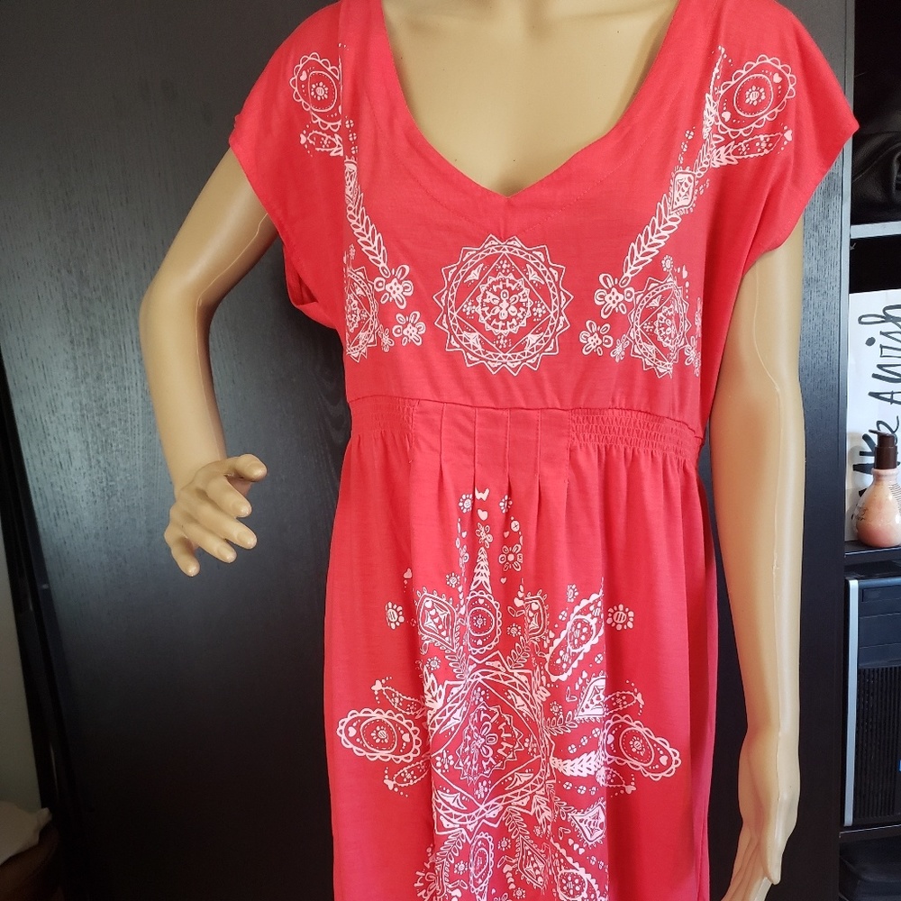 Venus Coral sundress, coverup
